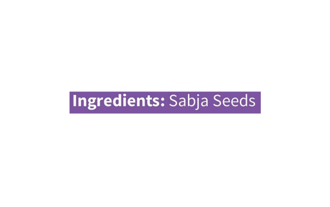 Nature's Velvet Sabja Seeds    Pack  250 grams